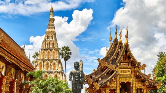 A Thai temple
