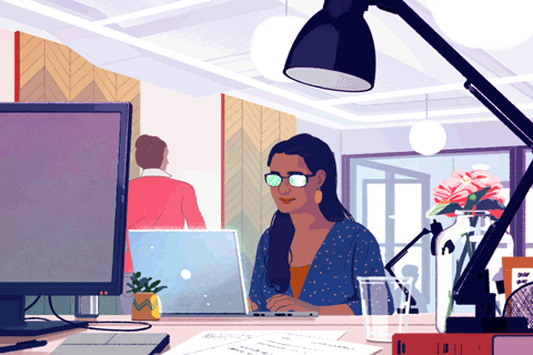 A working girl