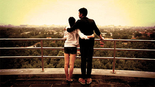 A sweet couple