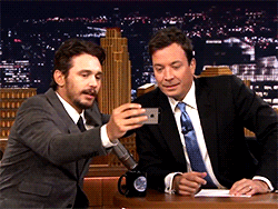 Taking a selfie