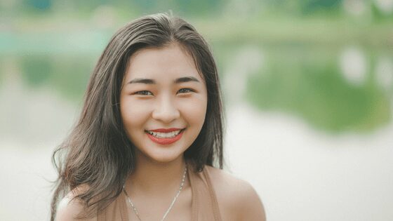 A liberated thai girl