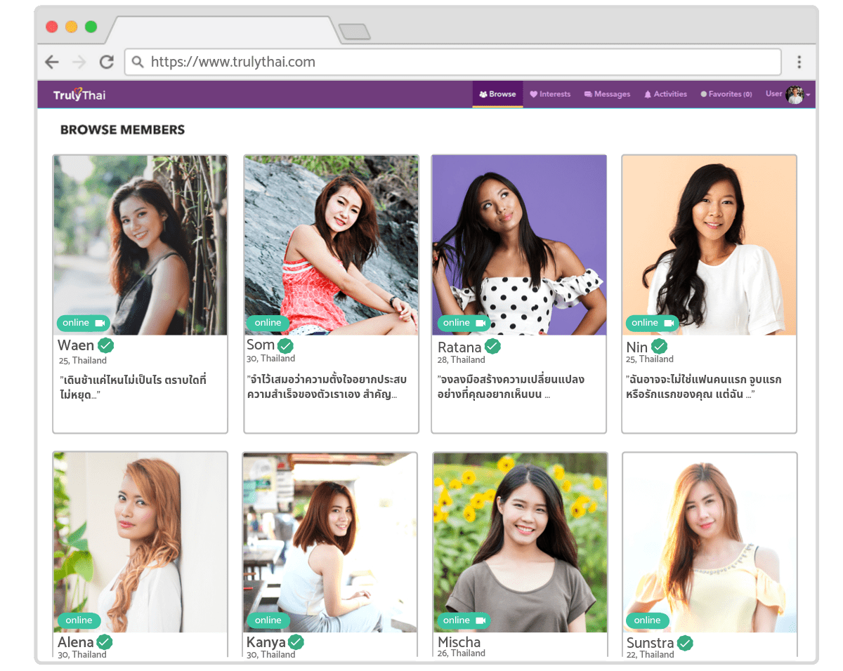 thai personals on TrulyThai