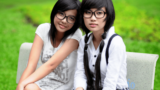 two thai girls