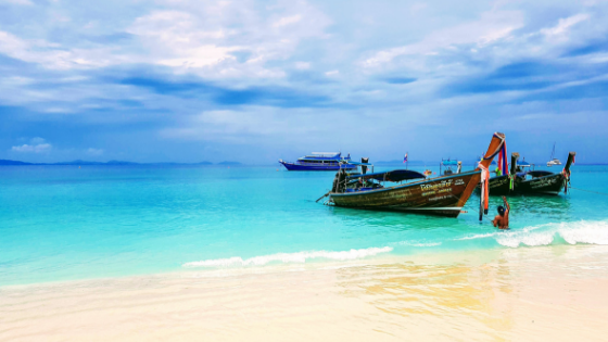 a beach in phuket