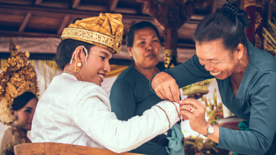 a traditional thai wedding