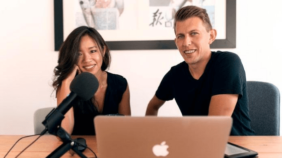an international couple