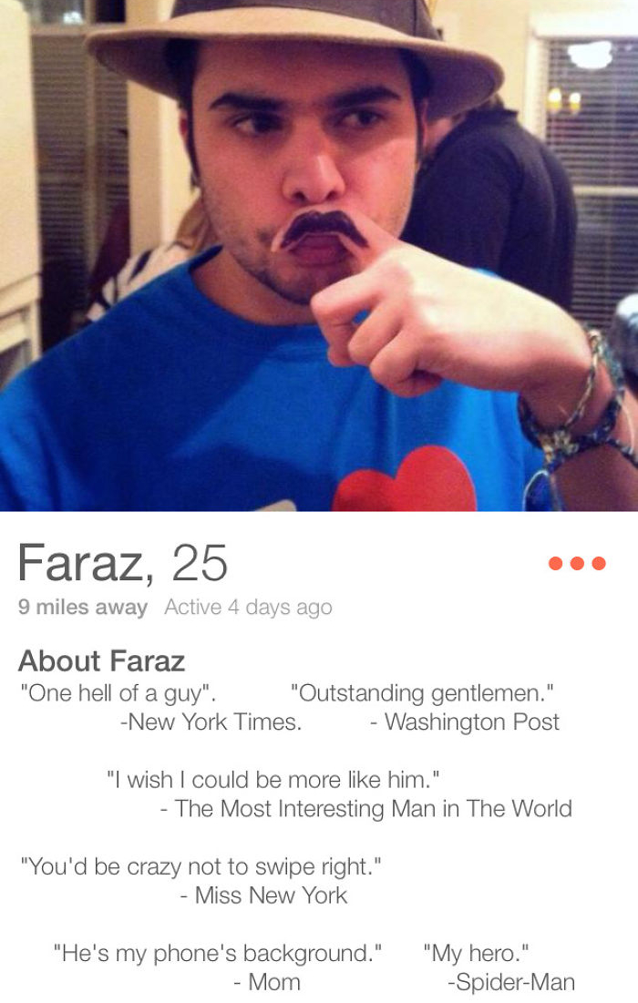 This Dude’s Online Dating Profile Is Hilarious (10 pics…
